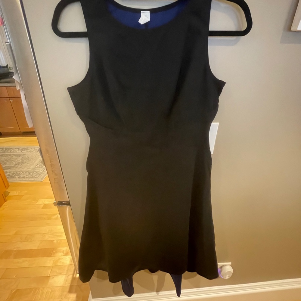 Beta brand reversible blue black dress size M